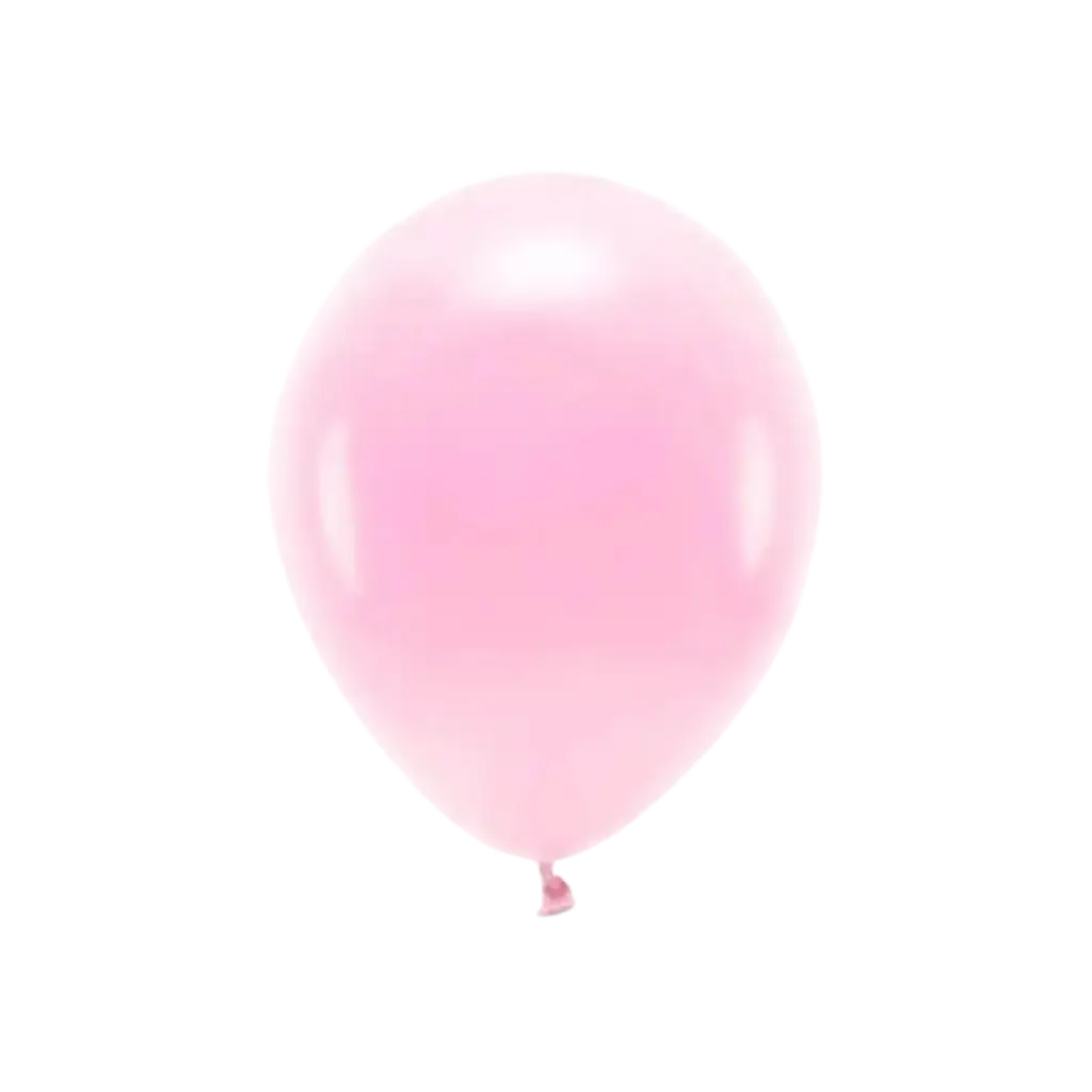 Lote de 100 Globos Biodegradables de color rosa claro