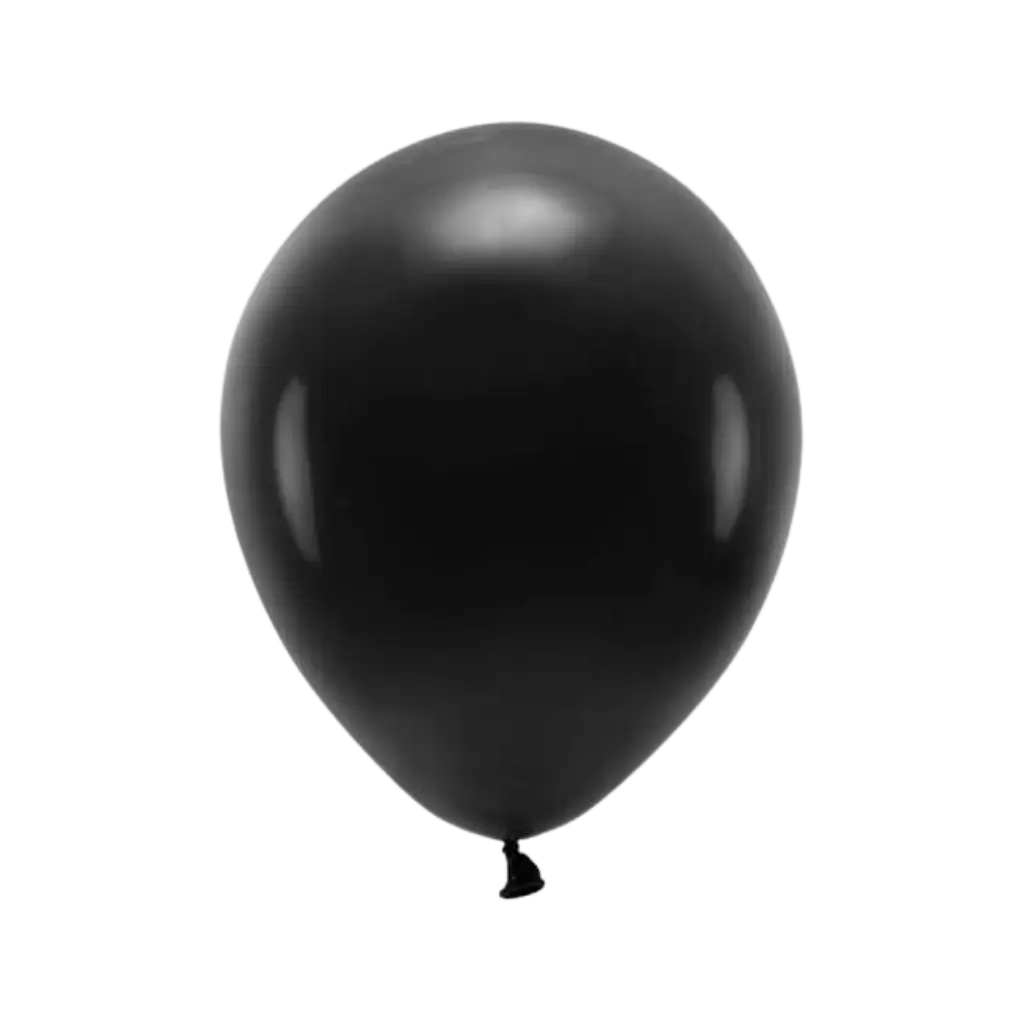 Paquete de 100 globos negros