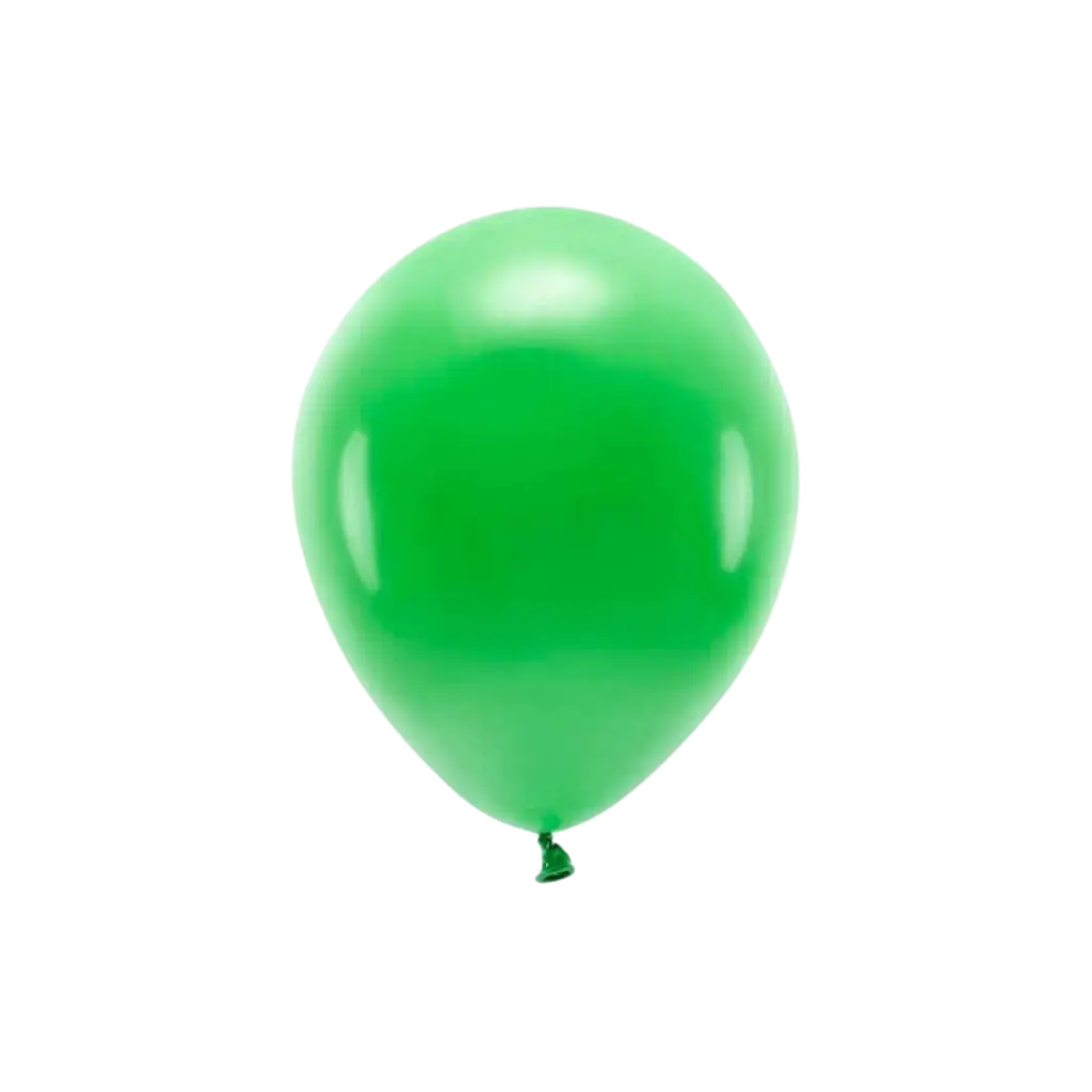 Paquete de 100 globos verdes