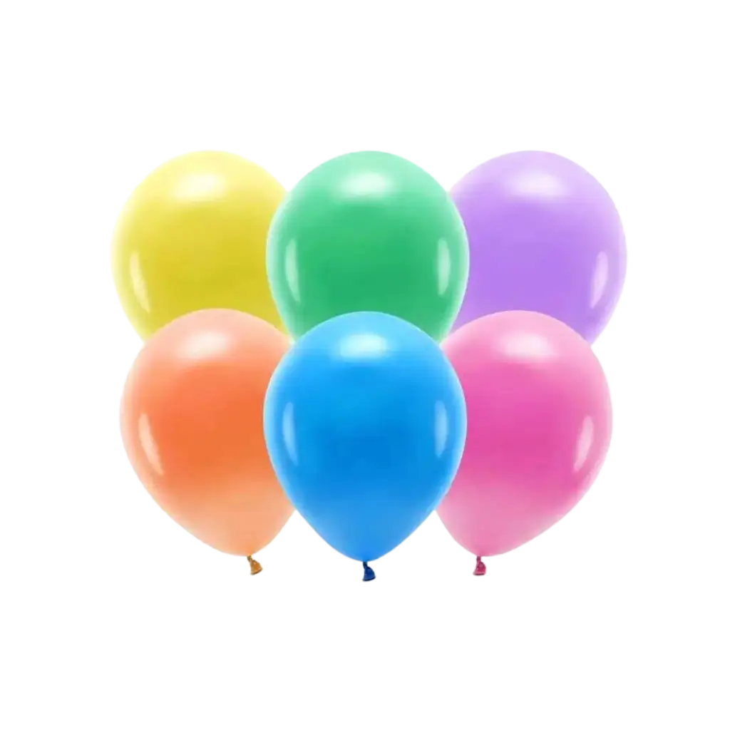 Paquete de 100 globos de colores mixtos multicolores