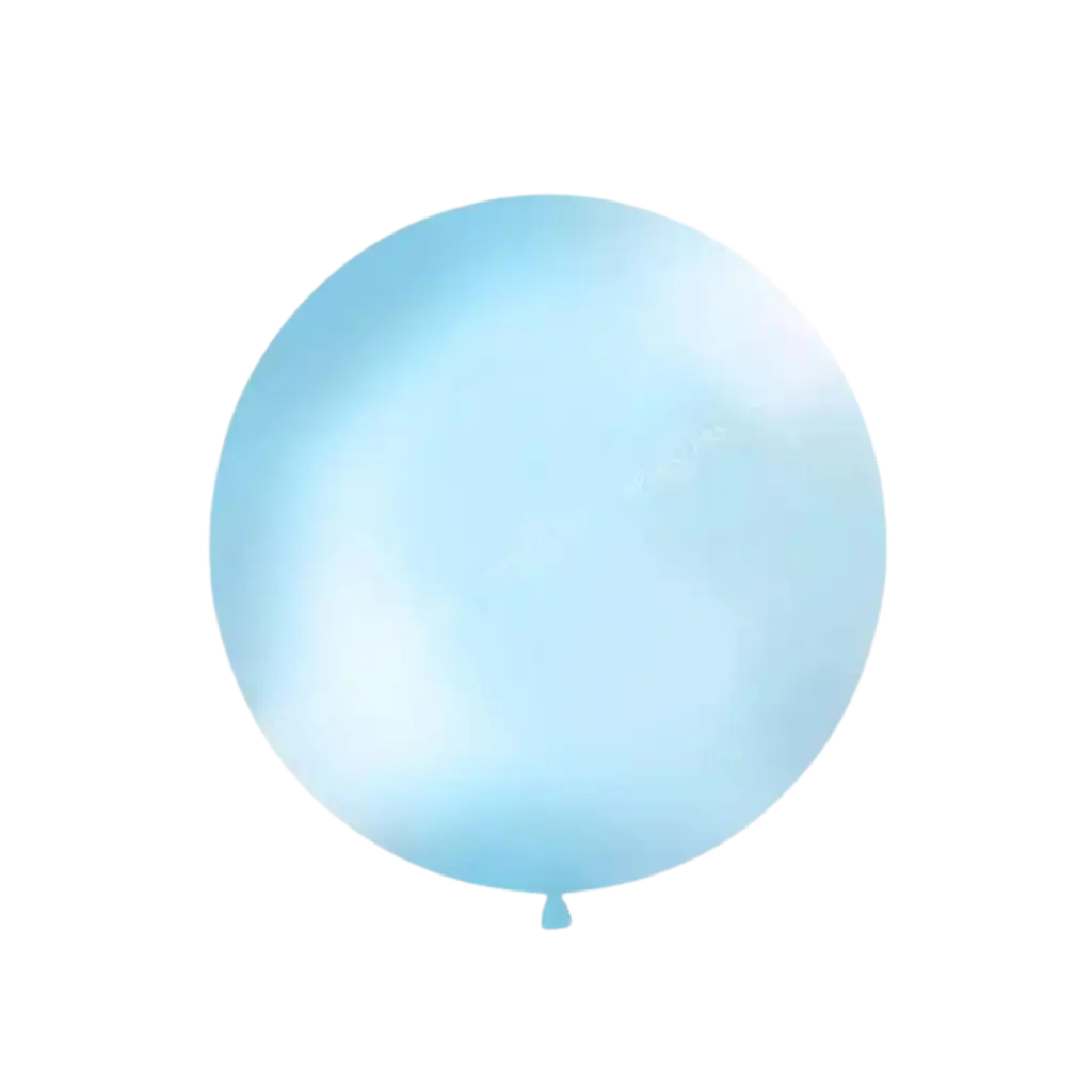 Globo gigante de 100 cm. Azul claro