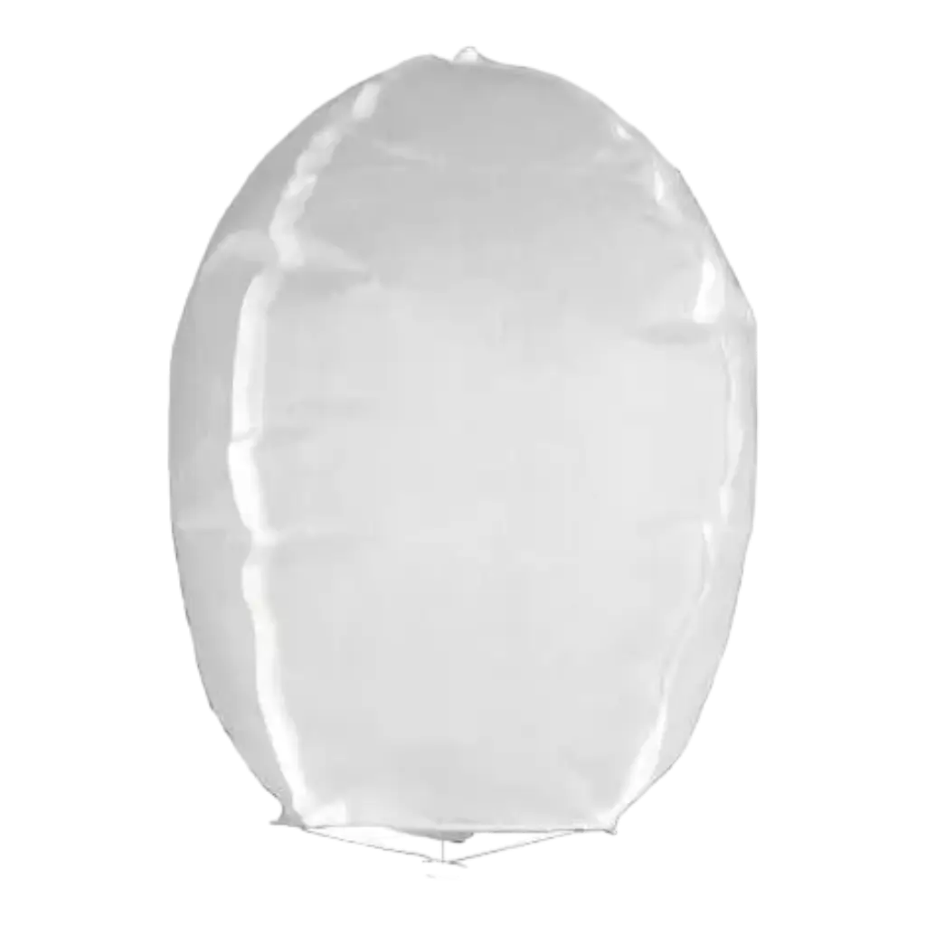 Linterna Voladora Blanca 100 iodegradable