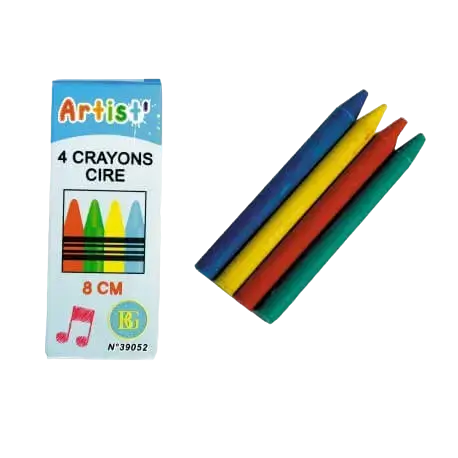 Juego de 4 crayones de cera