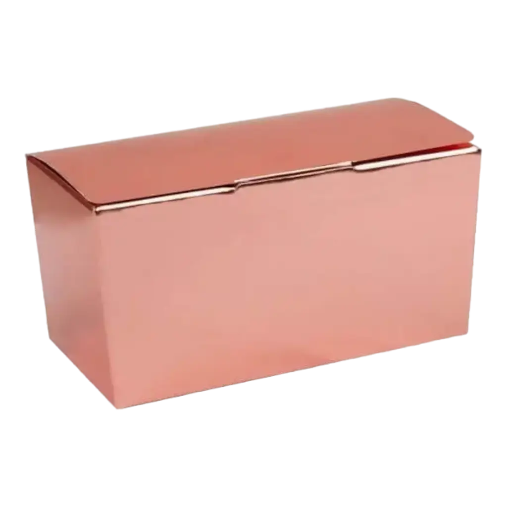 Ballotin Oro Rosa Liso 125g - Paquete de 25