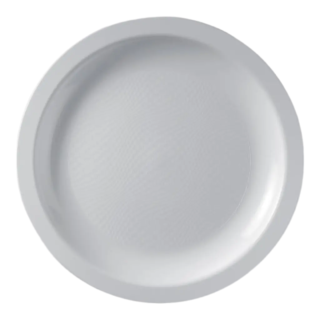 Plato de postre blanco - 18,5 cm - juego de 25