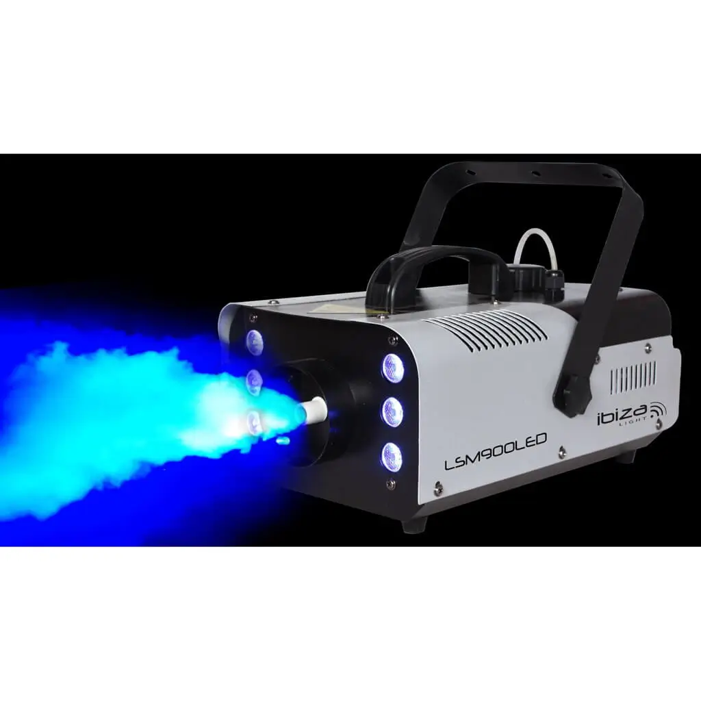 MÁQUINA DE NIEBLA + 6 LED RVB - LSM900LED