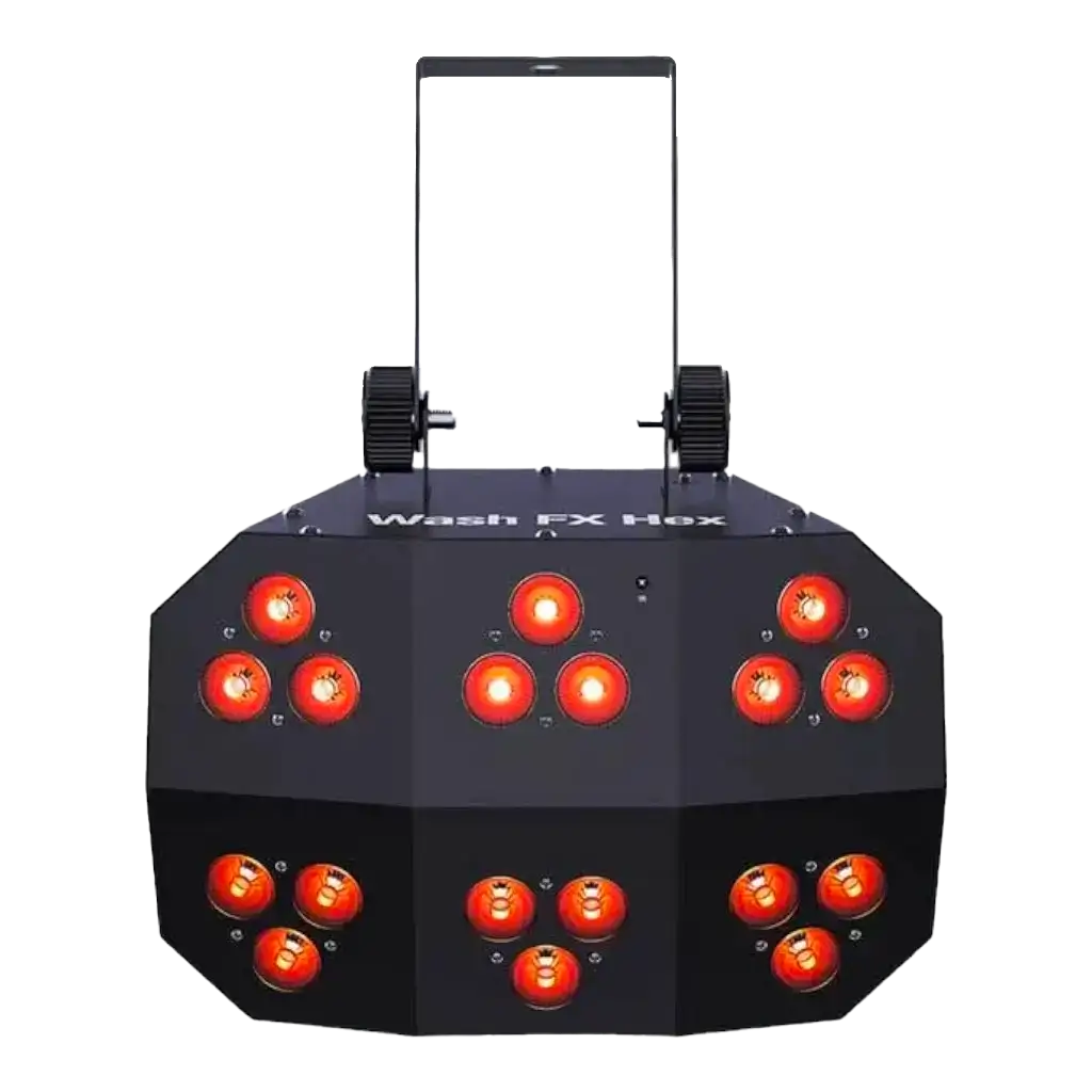 CHAUVET DJ - Proyector Farve LED y UV Wash FX Hex