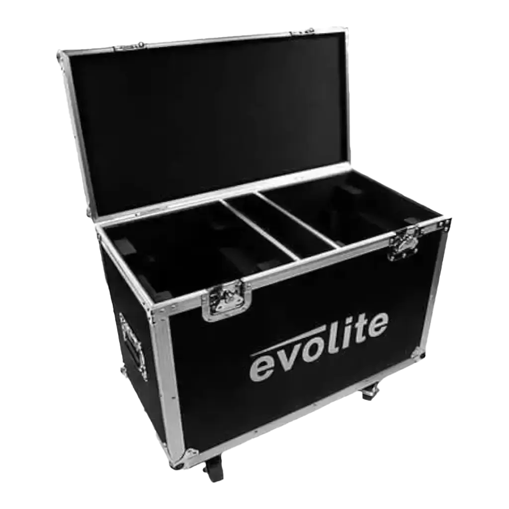 Flightcase para 2 Evolite Beam 7R