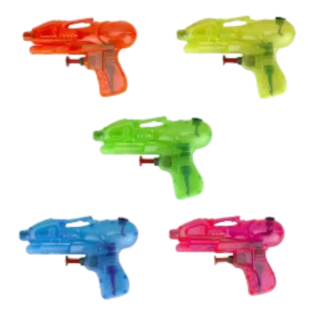 Juego de 5 mini pistolas de agua