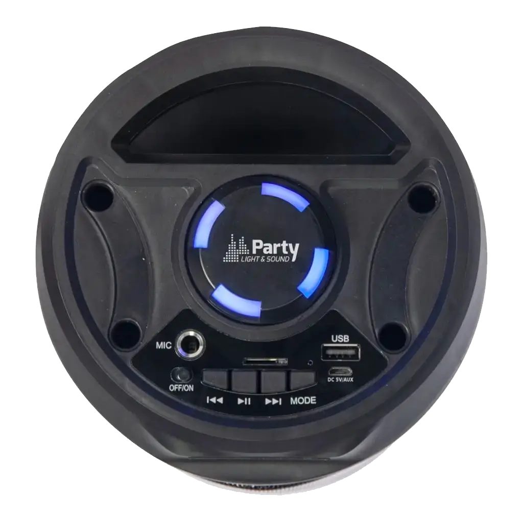 ALTAVOZ LED BLUETOOTH CON USB Y MICRO-SD PARTY-BAZOOKA