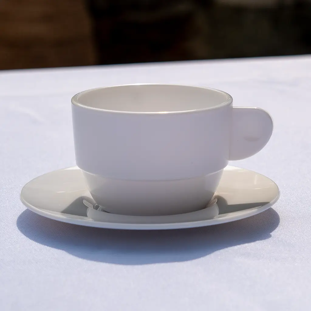 Taza Espresso Doble Blanca 16.6cl - Set de 6