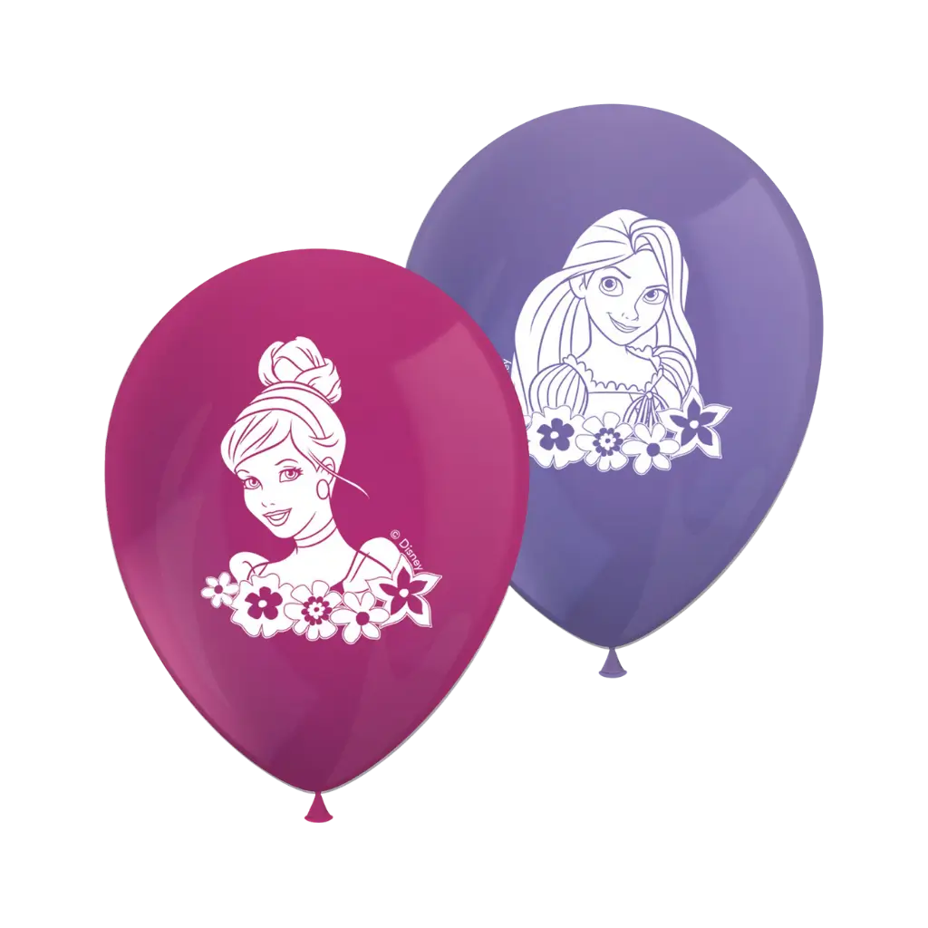 Globos Princesas Disney - Set de 8