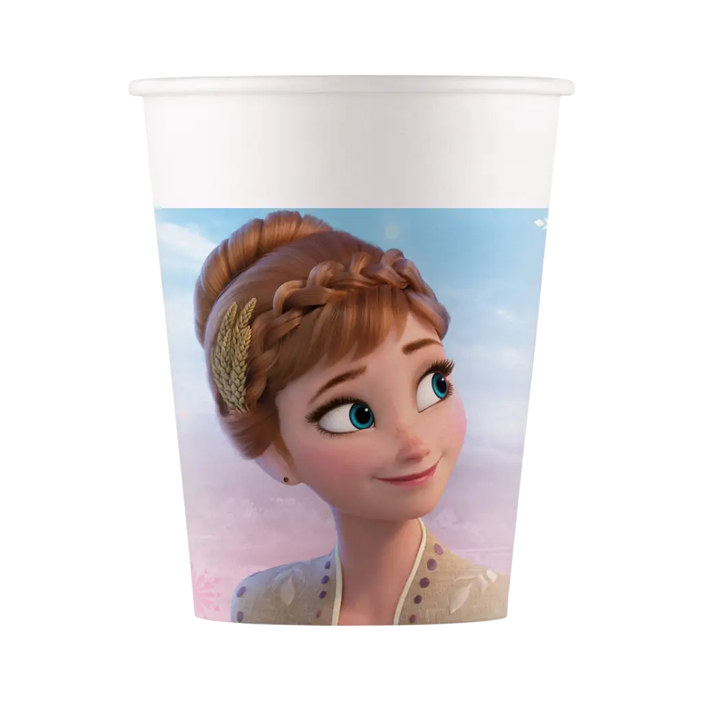 Vaso de papel The Snow Queen - 25cl - Lote de 8