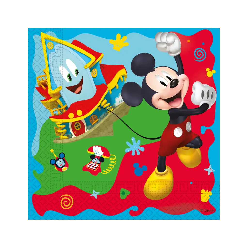 Servilleta Mickey Mouse - Set de 20