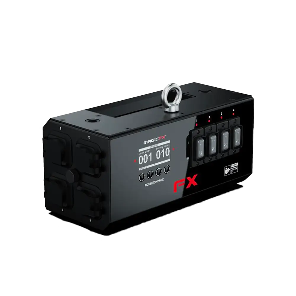 Controlador DMX para efectos especiales - SWITCHPACK MAGIC FX