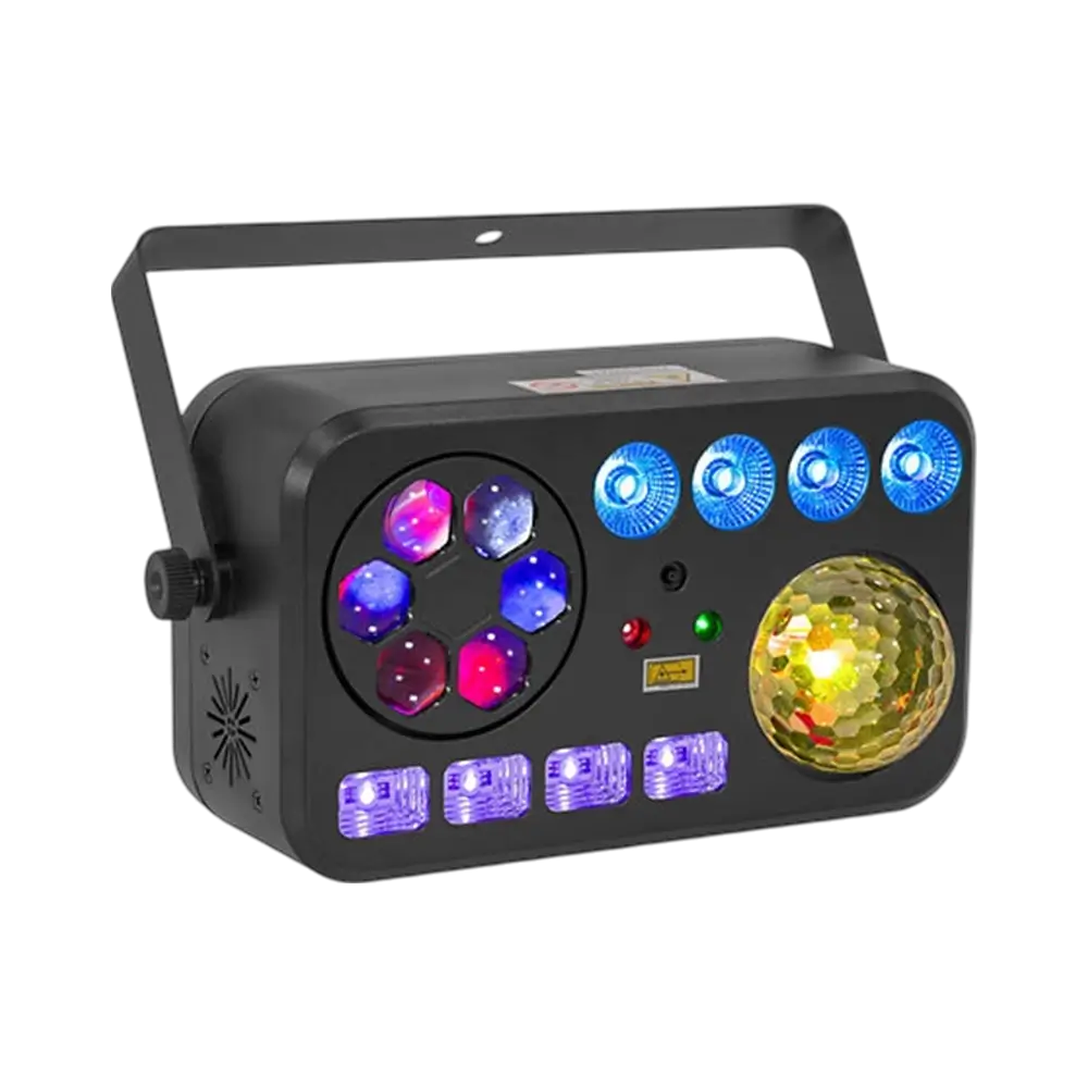 LightShow 6FX - 6 en 1 efectos con DMX